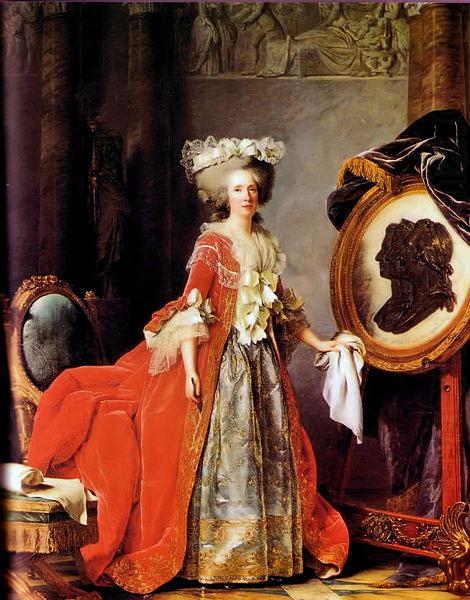 Portrait of Madame Adelaide, unknow artist